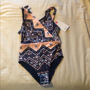 Girls Roxy One Piece Bathing Suit